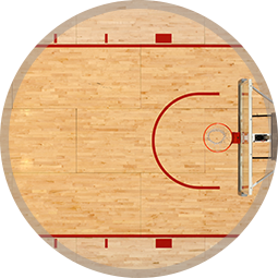 Midwest Floor Restore protects gym floors with maintenance and Indiana Floor Restoration image shows basketball court floor