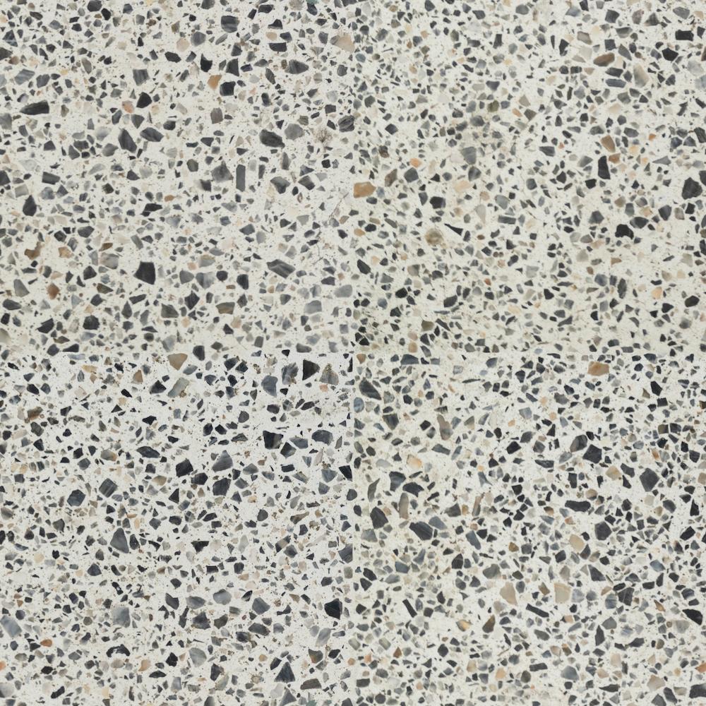 Receive Dayton Terrazzo Floor Repair services from Midwest Floor Restore image shows terrazzo flooring with gray and black colors