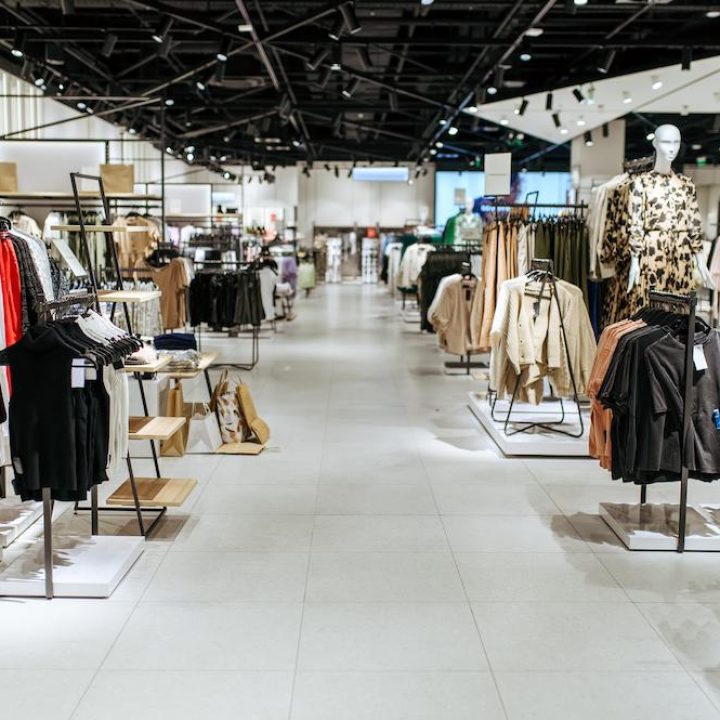clothing store floor